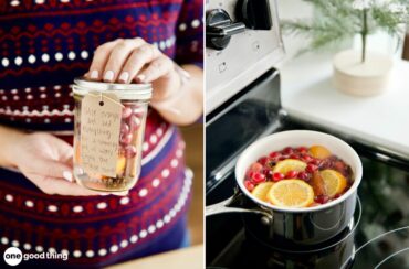 Stovetop potpourri smells wonderful and makes a great gift.
