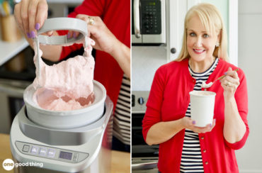 homemade ice cream